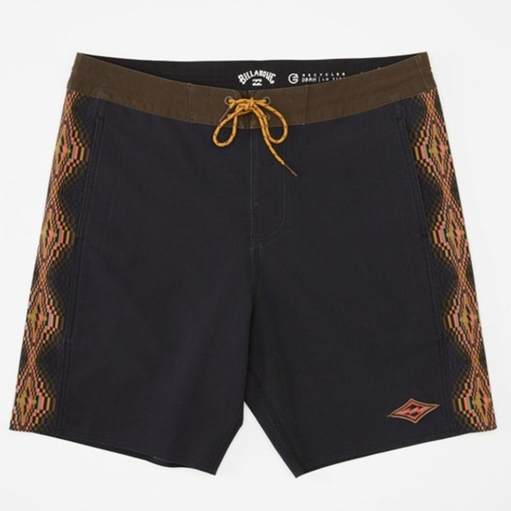 BILLABONG Men's D Bah Lo Tide 18" Board Shorts Size 36 In Night